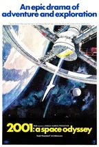 2001: A Space Odyssey film afişi